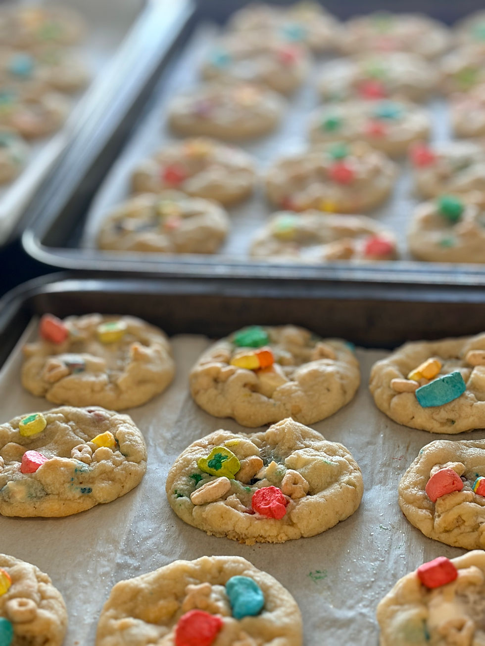 Thumbnail: Lucky Charms Stuffed Cookies Recipe