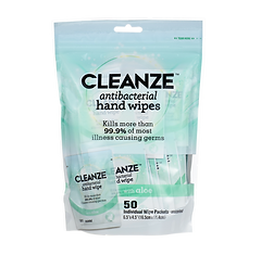 CLEANZEAntibacterialHandWipesIndividuall