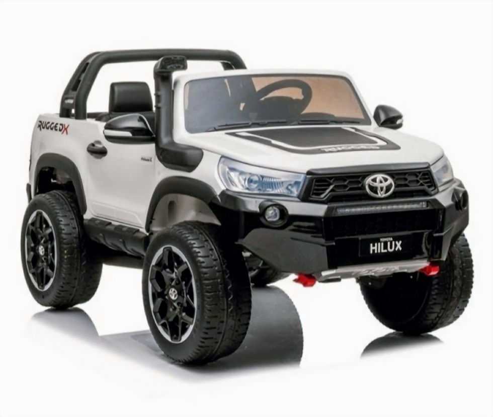 LICENSED TOYOTA HILUX LEGEND 50 RUBBER WHEEL SPEC FRONT VIEW BABLEEQZ