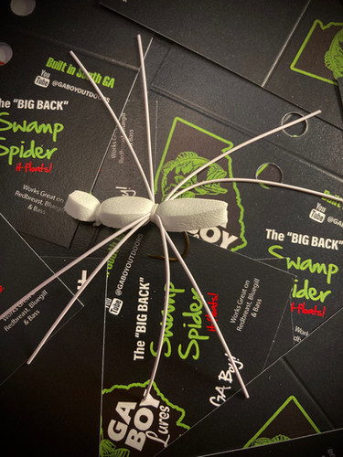 Big Back Swamp Spider (Arctic) | GA Boy Lures