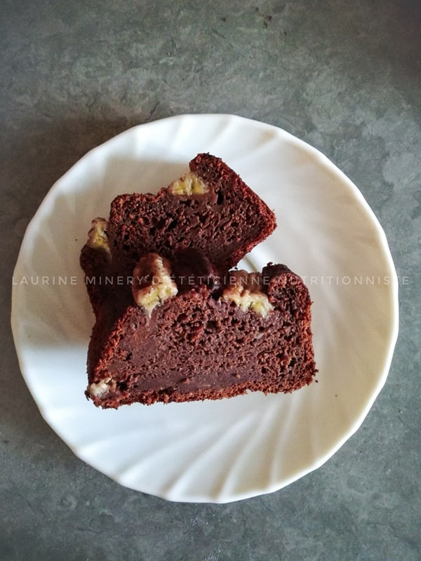 Gateau Chocolat Banane Sans Sucres Sans Matiere Grasse Ajoutes