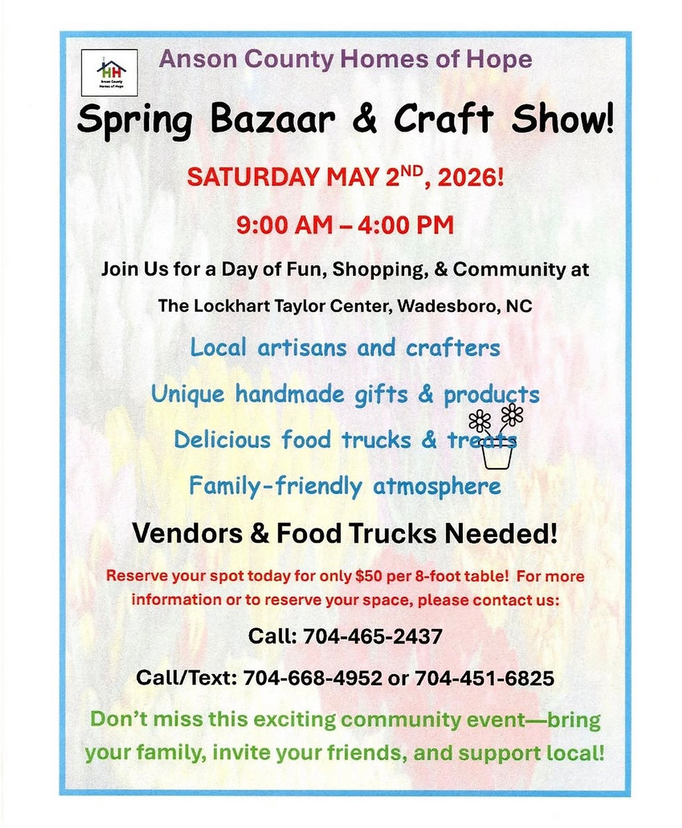 Spring Bazaar
