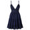 Thumbnail: Women Deep V-Neck Back Bowknot Beach