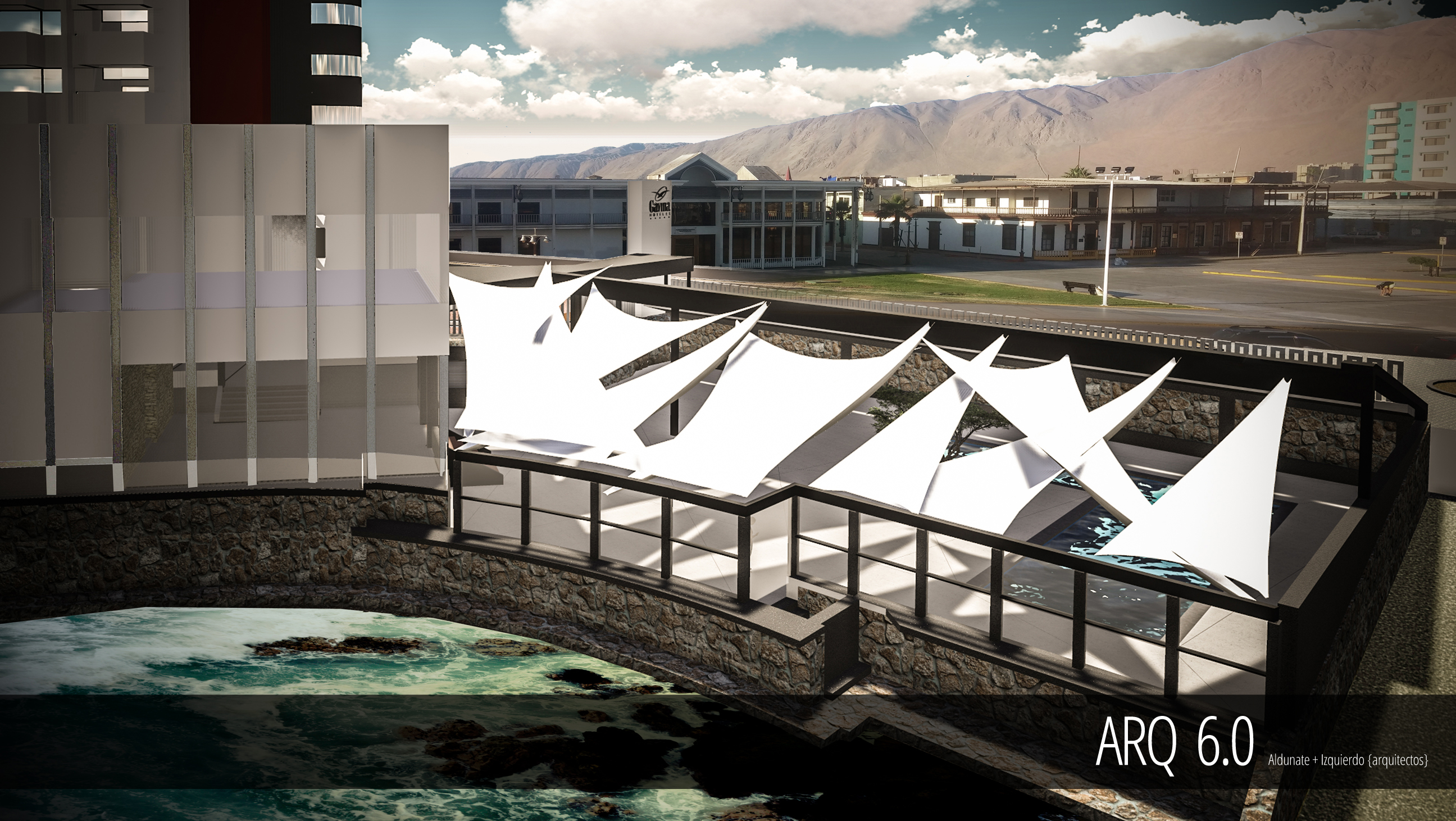 Proyecto Piscina Sur Hotel Gavina