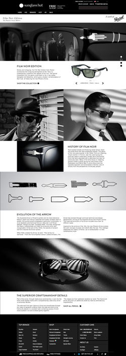 Persol Film Nior - Landing Page
