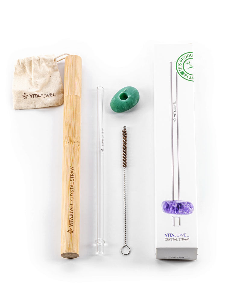 Thumbnail: VitaJuwel Crystal Straw | aventurine