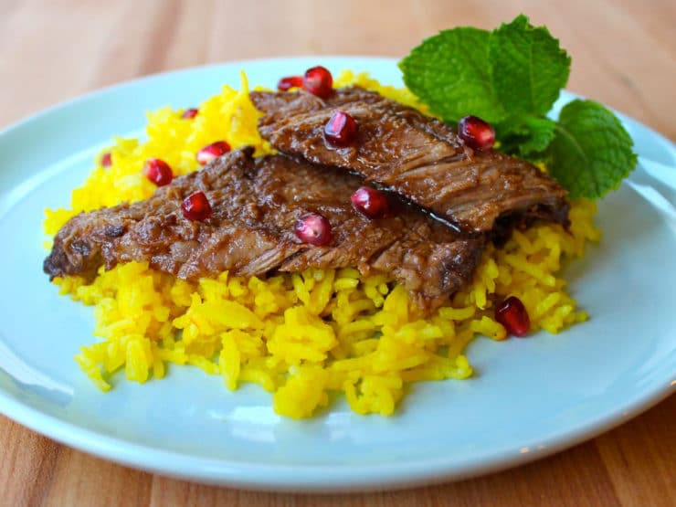 Pomegranate-Molasses-Brisket
