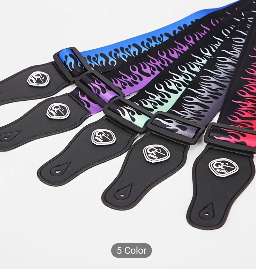 Colourful Universal Guitar Straps