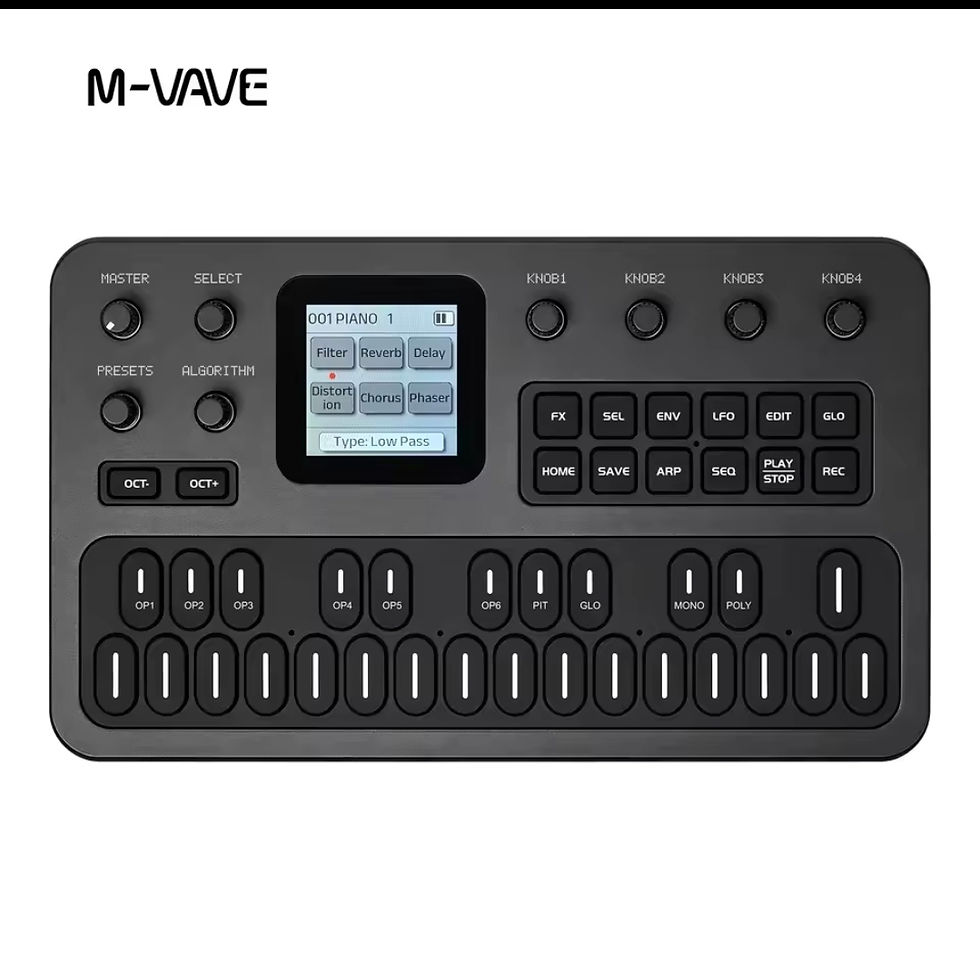 Thumbnail: M-VAVE FM-1 Portable FM Synthesizer 6-Operator DX7 Style Synth Battery Speaker