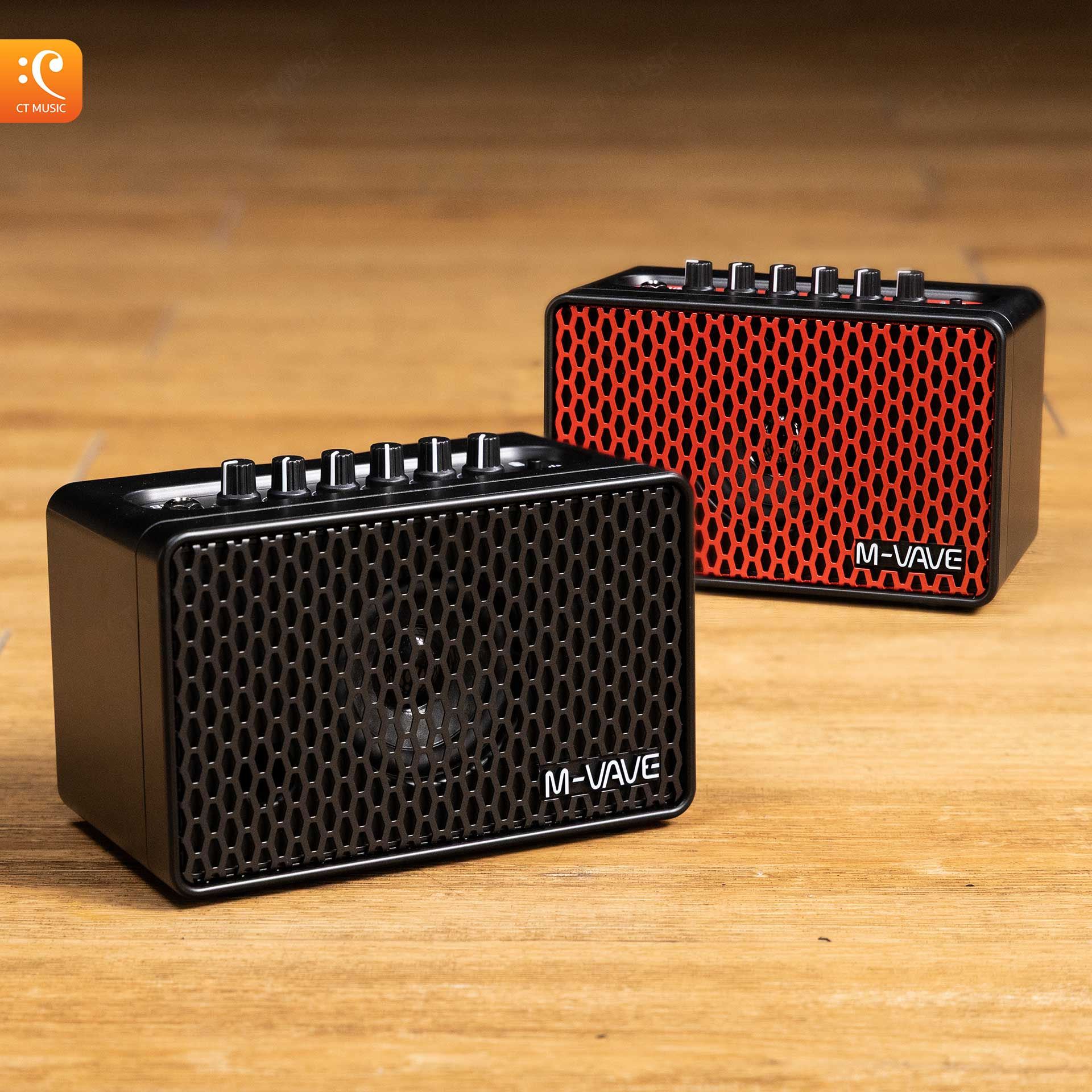 Mini-Amp SP-100 by M-VAVE - Bluetooth - 9 Tones & 6 Effects **BLACK ONLY**
