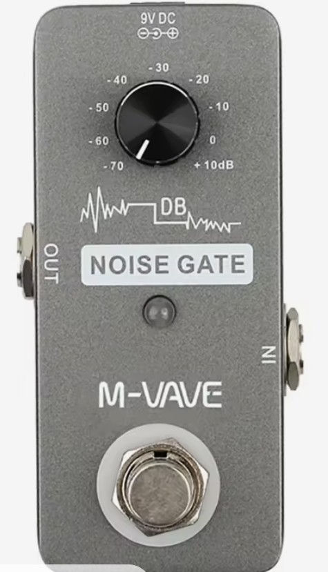 Noise Gate–by M-VAVE Noise Suppressor, stops external interference and buzzing