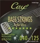 5-String Bass Guitar strings High Performance by Caye 40-125