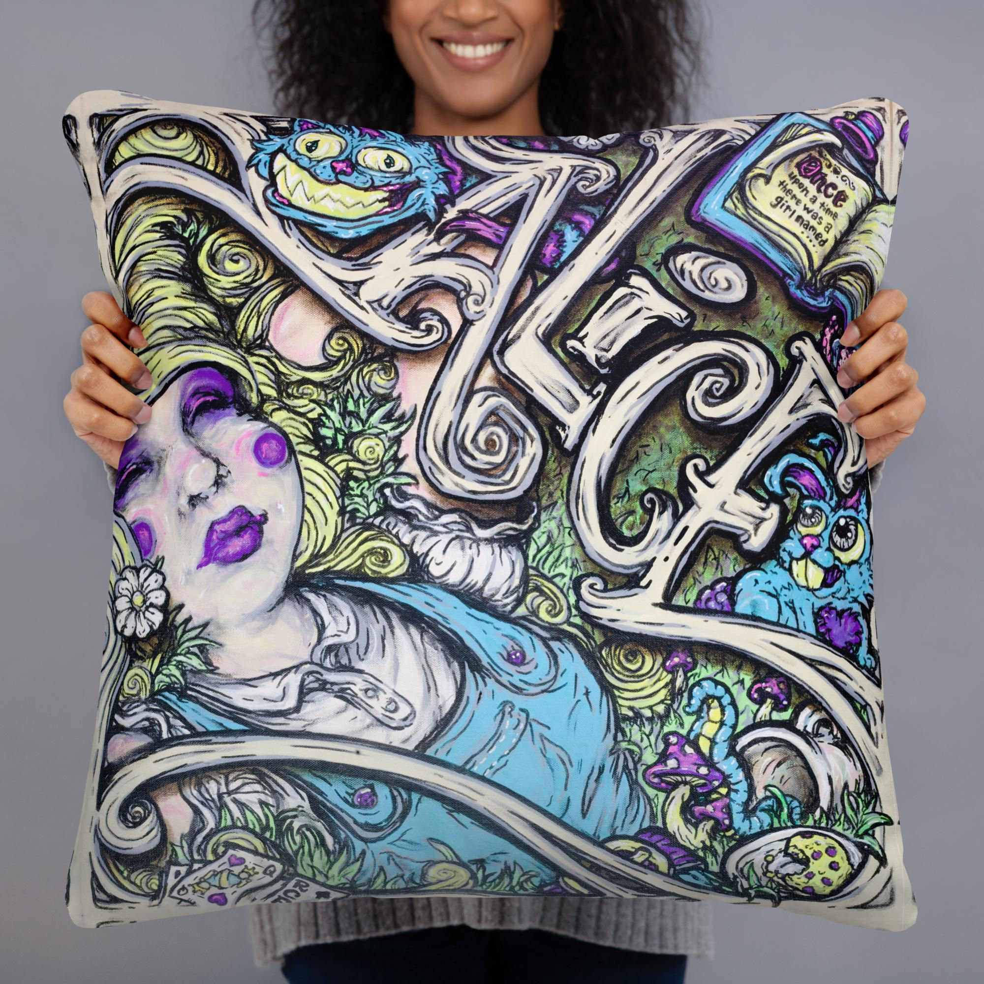 "Alice" Pillow