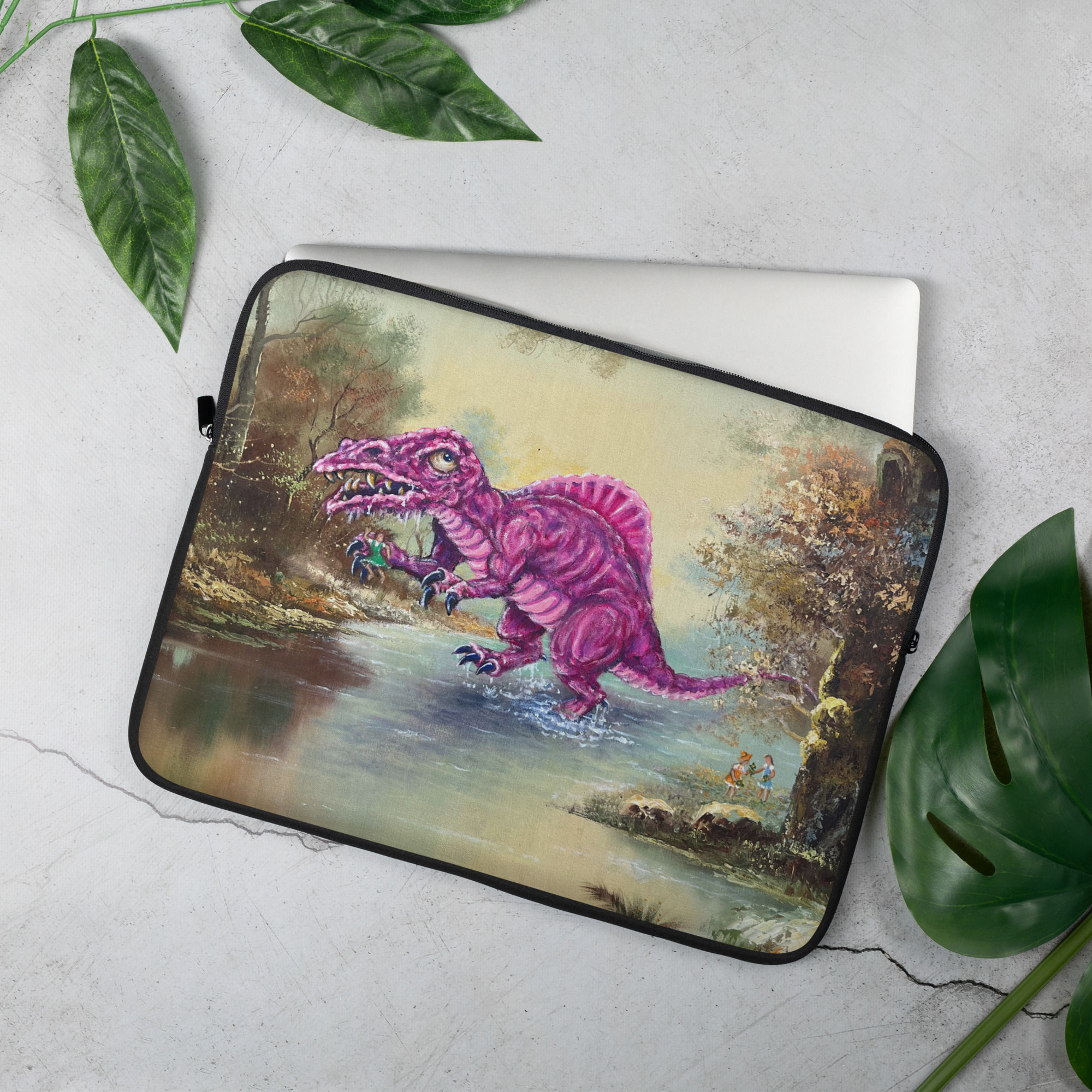 "Sneaky Spino" Laptop Sleeve