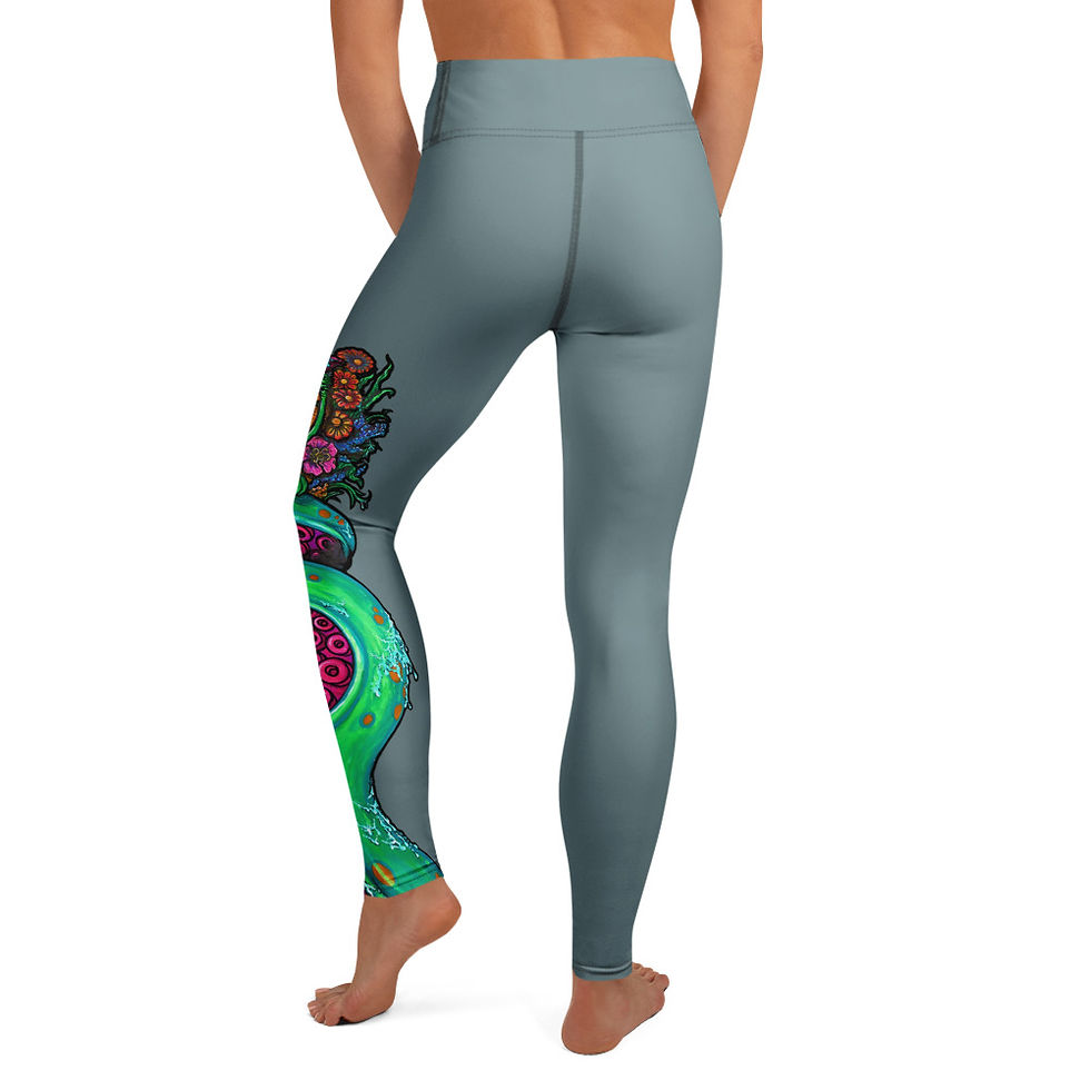 Thumbnail: •Octo-flower• Yoga Leggings