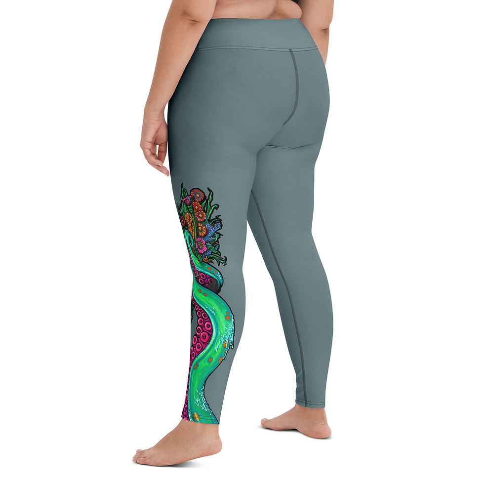 Thumbnail: •Octo-flower• Yoga Leggings