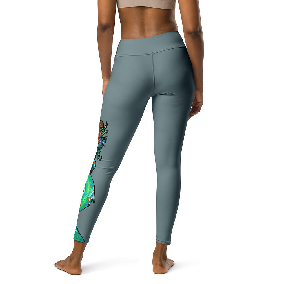 Thumbnail: •Octo-flower• Yoga Leggings
