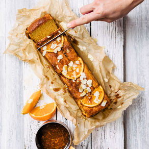 Orange & Almond Cake with Orange Syrup