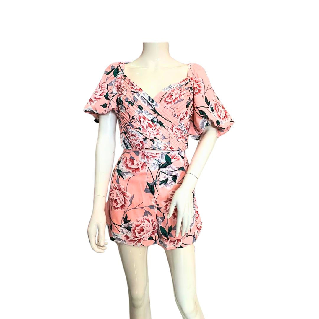 BLOUSE AND SHORT ESTAMPADO PINK