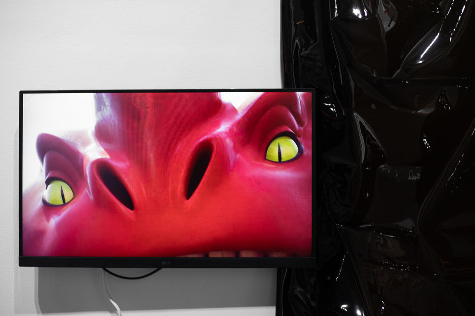 Neue Weltz Gallery show Nashville TN Tennessee Antonio Darden Eyes Like Fire installation art experiential art conceptual art