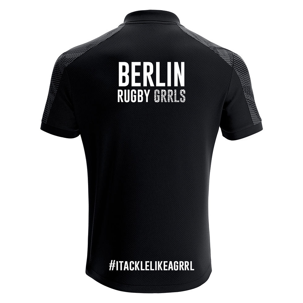 Miniaturbild: Macron GRRLS Rugby ROCK Polo Teamwear (Freetime)