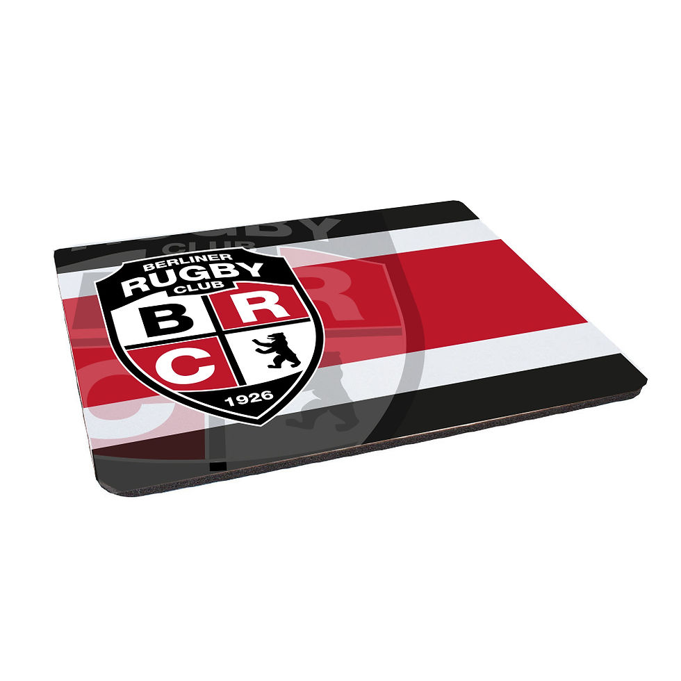 Miniaturbild: Berliner Rugby-Club Mousepad mit Vereinslogo