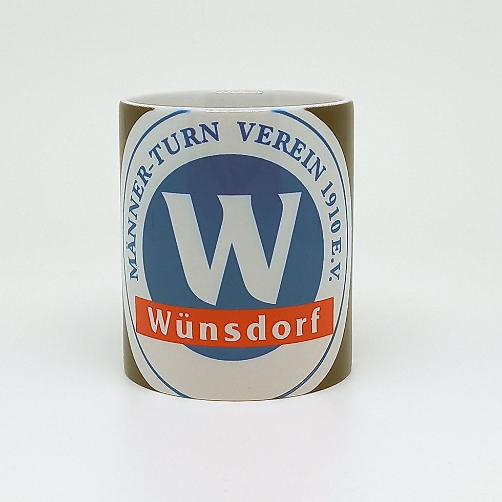 Miniaturbild: Merchandising MTV Wünsdorf Tasse mit Vereinslogo