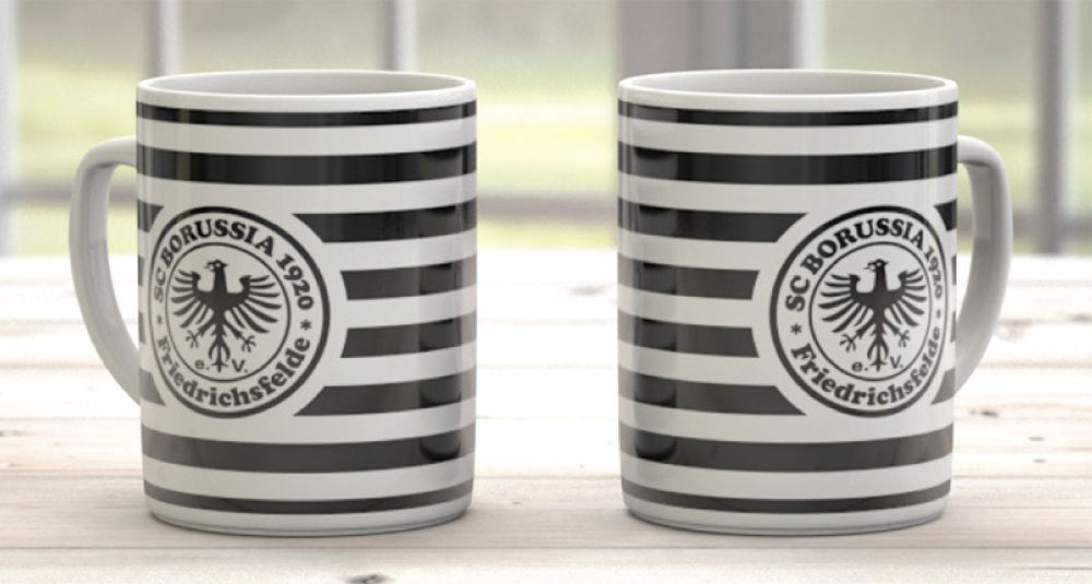 Tasse Logo mit Verpackung