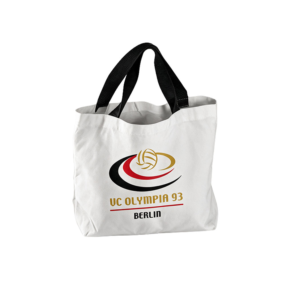 Merchandising VC Olympia 93 STRANDTASCHE mit schwarzem Henkel