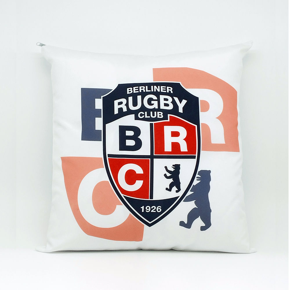 Berliner Rugby Club Kissen mit Vereinslogo
