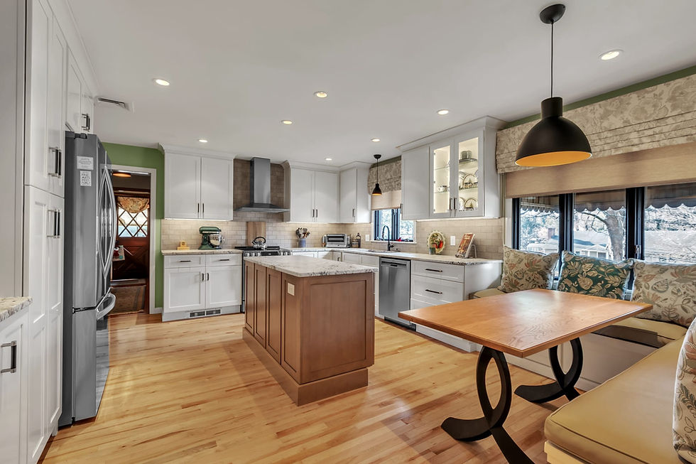 beautifully remodeled kitchen