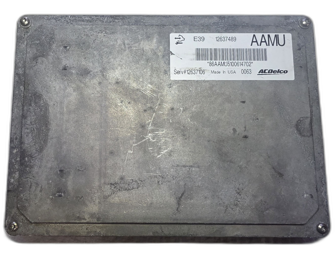E39 -12637489 l 12637106 l ENGINE CONTROL MODULE