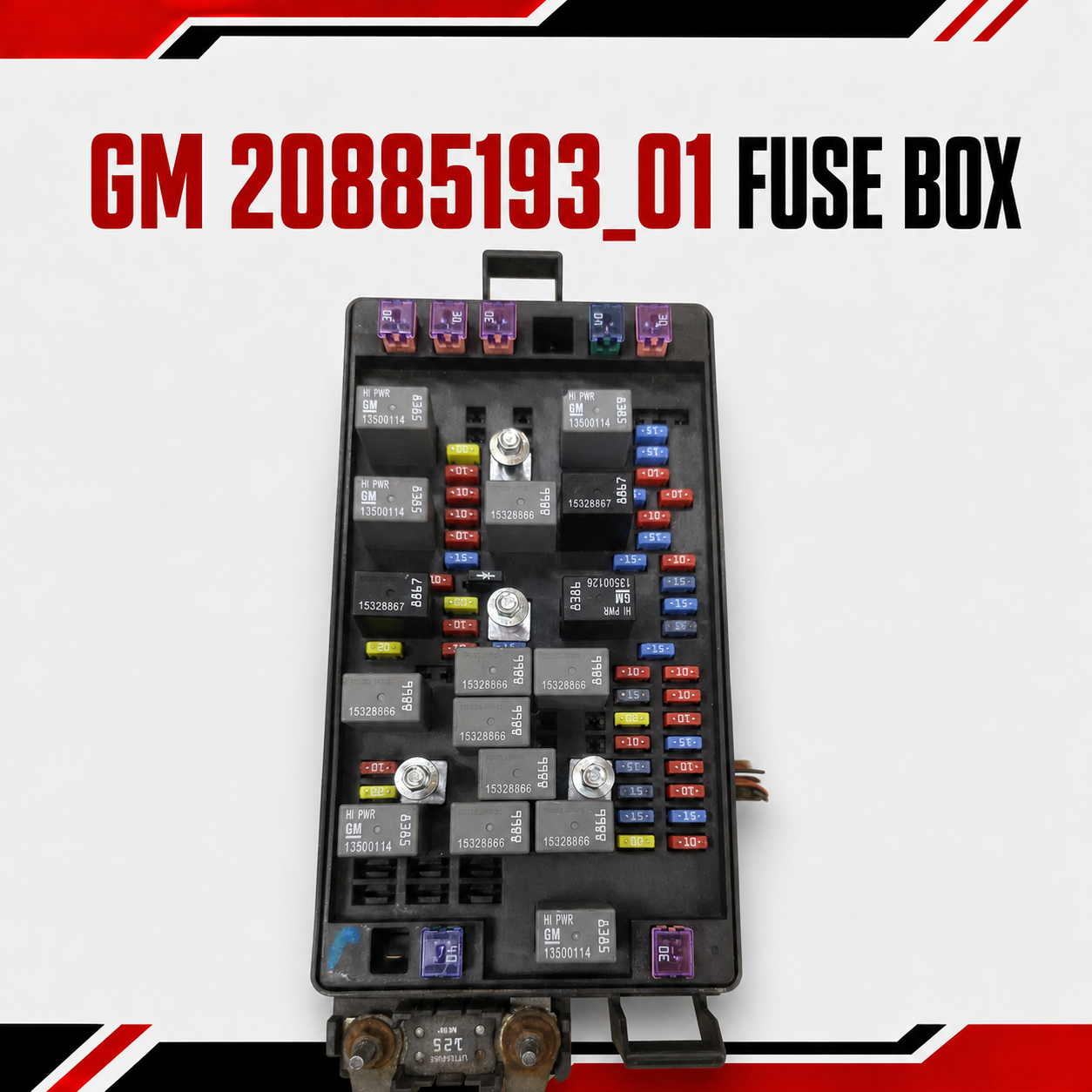 GM 20885193-01 FUSE BOX / RELAY BOX PDM