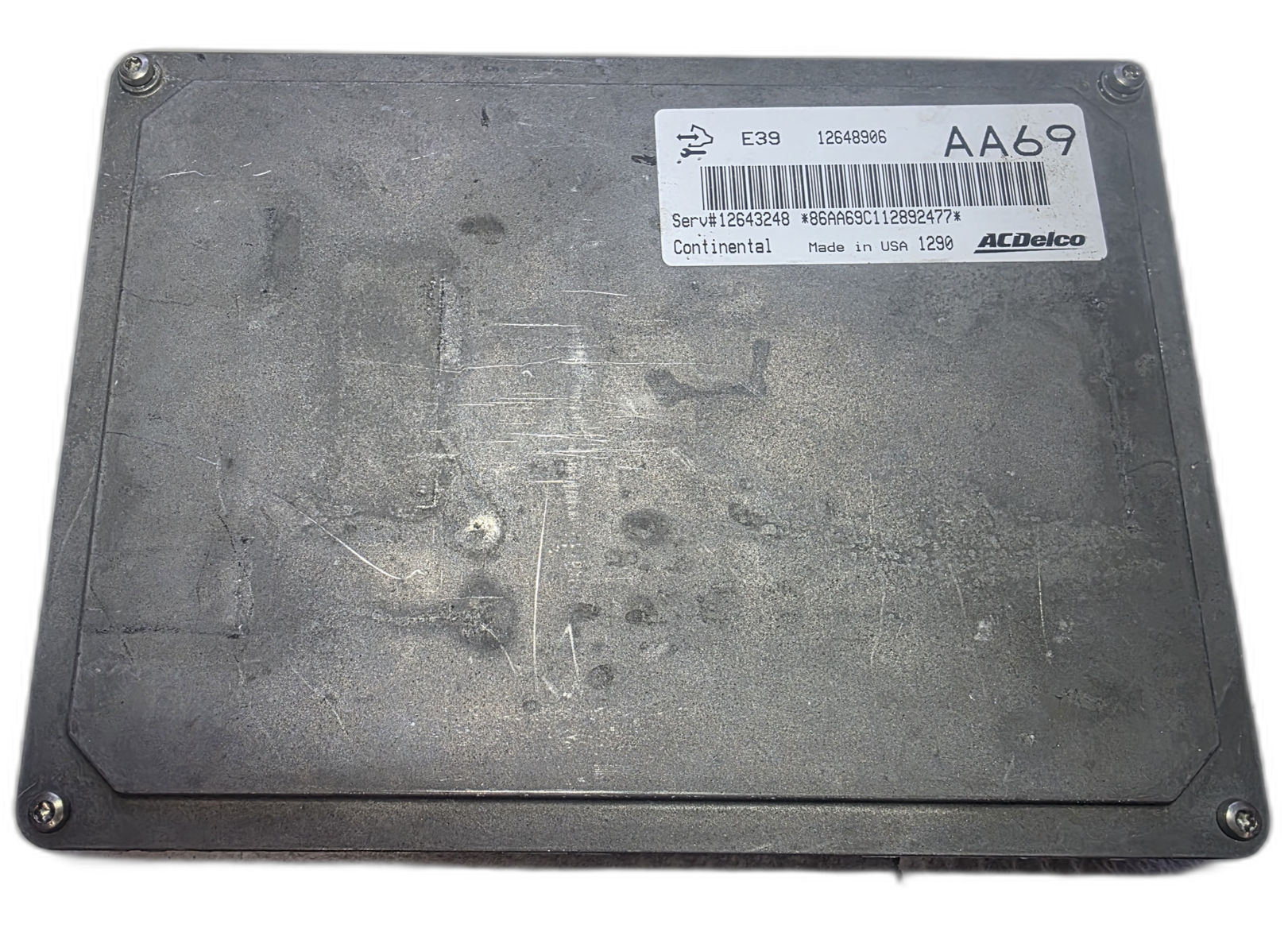 E39 -12648906 l 12643248 l ENGINE CONTROL MODULE