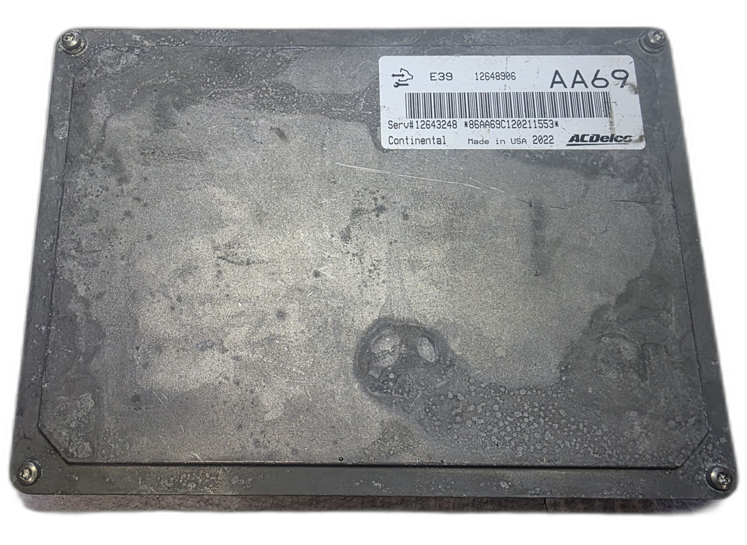E39 -12648906 l 12643248 l ENGINE CONTROL MODULE