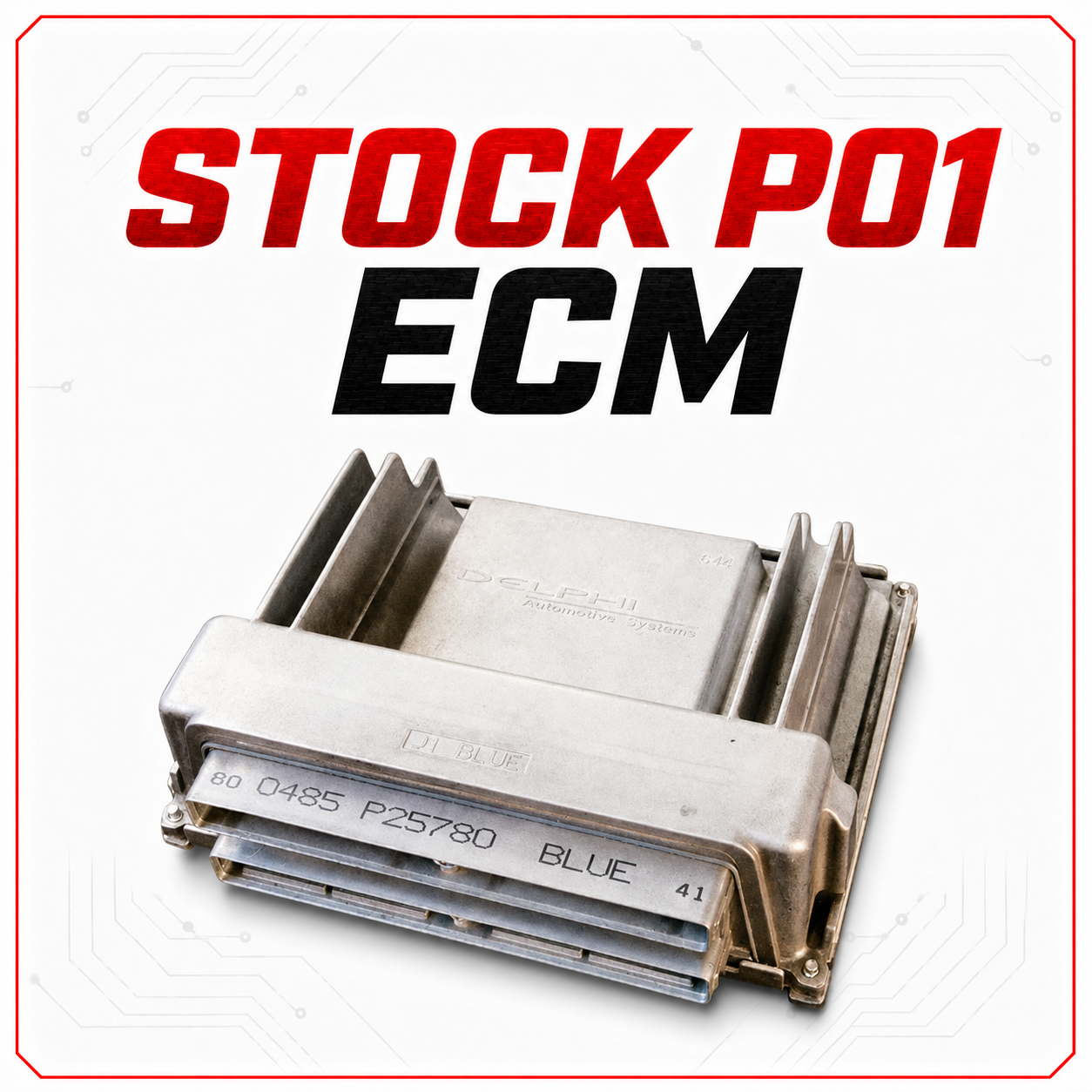 STOCK P01 ECM