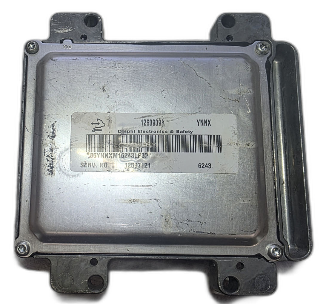 E38 -12609098 l 12597121 l ENGINE CONTROL MODULE