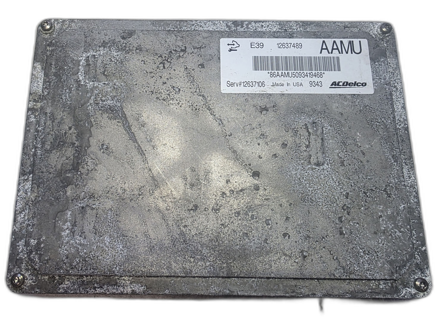 E39 -12637489 l 12637106 l ENGINE CONTROL MODULE