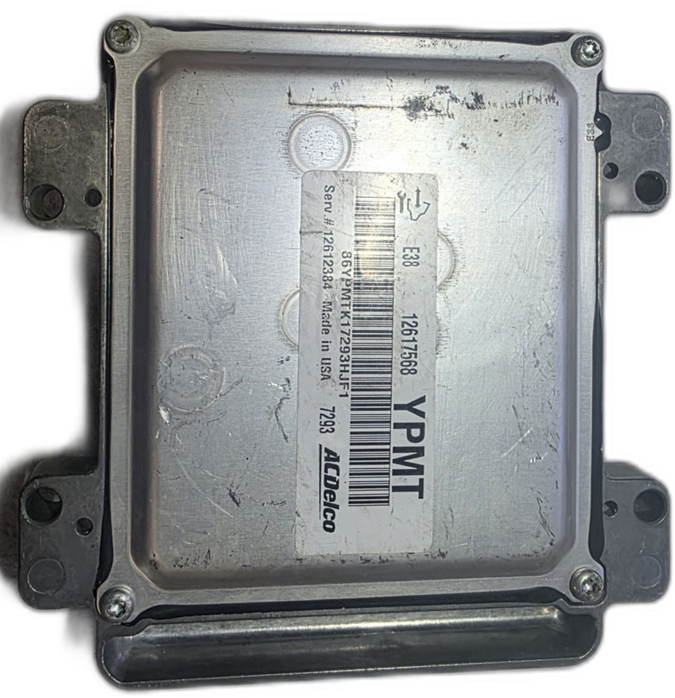 E38 -12617568 l 12612384 l ENGINE CONTROL MODULE