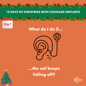 📅 Day 7: What do I do if ... the coil keeps falling off?