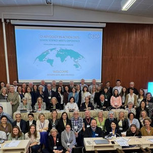 Holly Teagle represents The Hearing House on the global stage