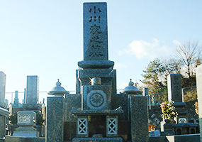 開眼供養後に合掌
