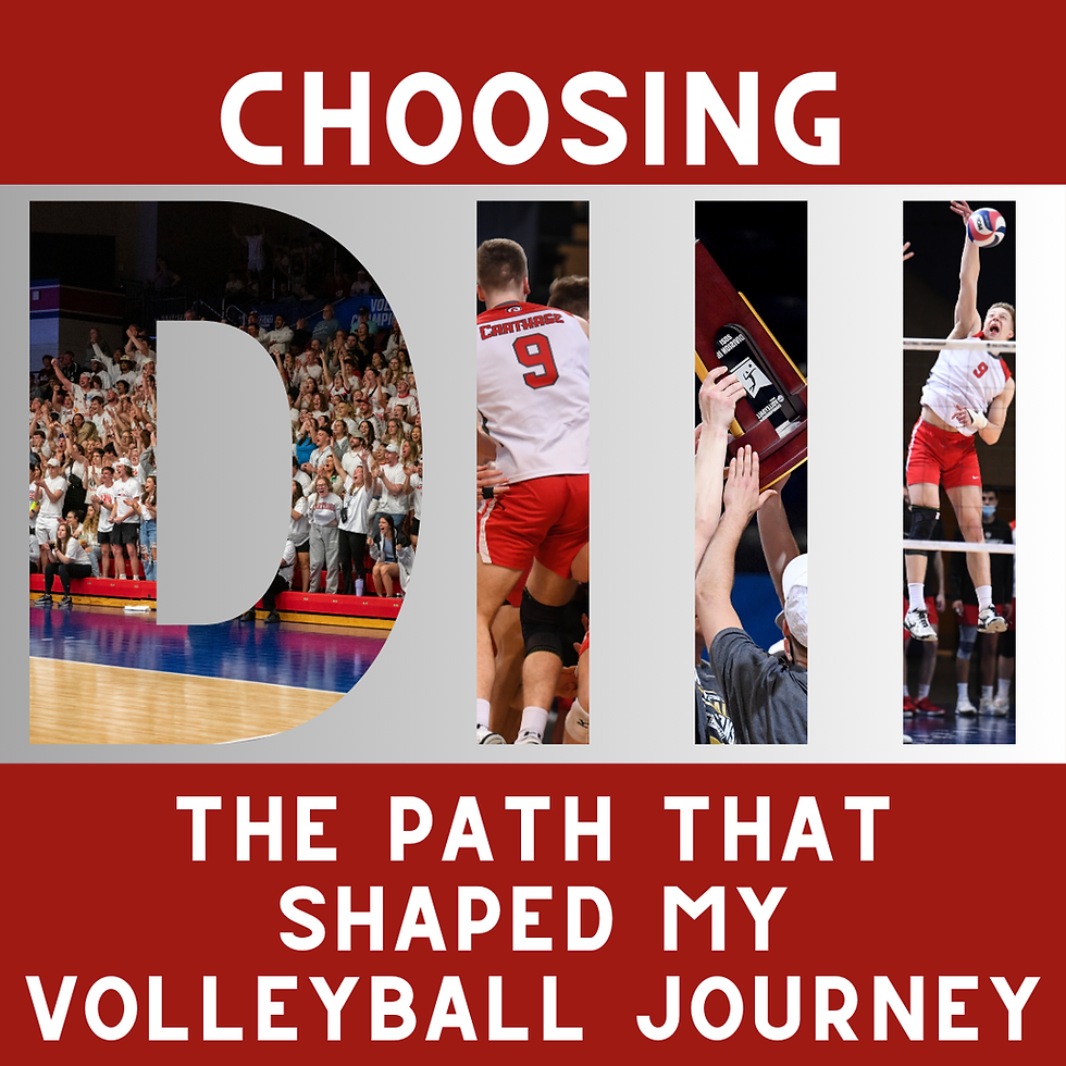 Choosing DIII: The Path That Shaped My Volleyball Journey