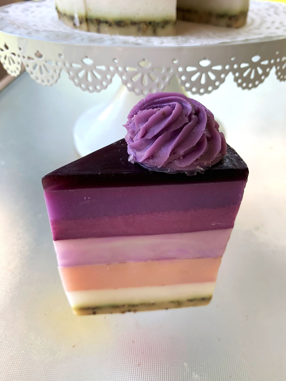 Thumbnail: Lavender Cake Slice 