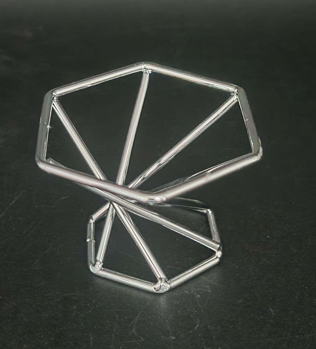 Silver Sphere Holder