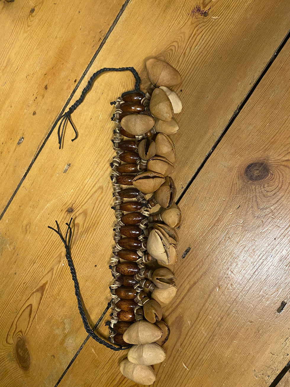 Thumbnail: Single tie-up KENARI SEED BRACELET