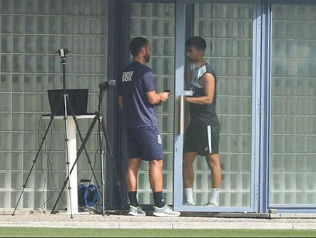 Francisco Ramos ausente e Bueno já com bola