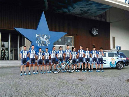Primeira imagem da equipa de ciclismo do FC Porto