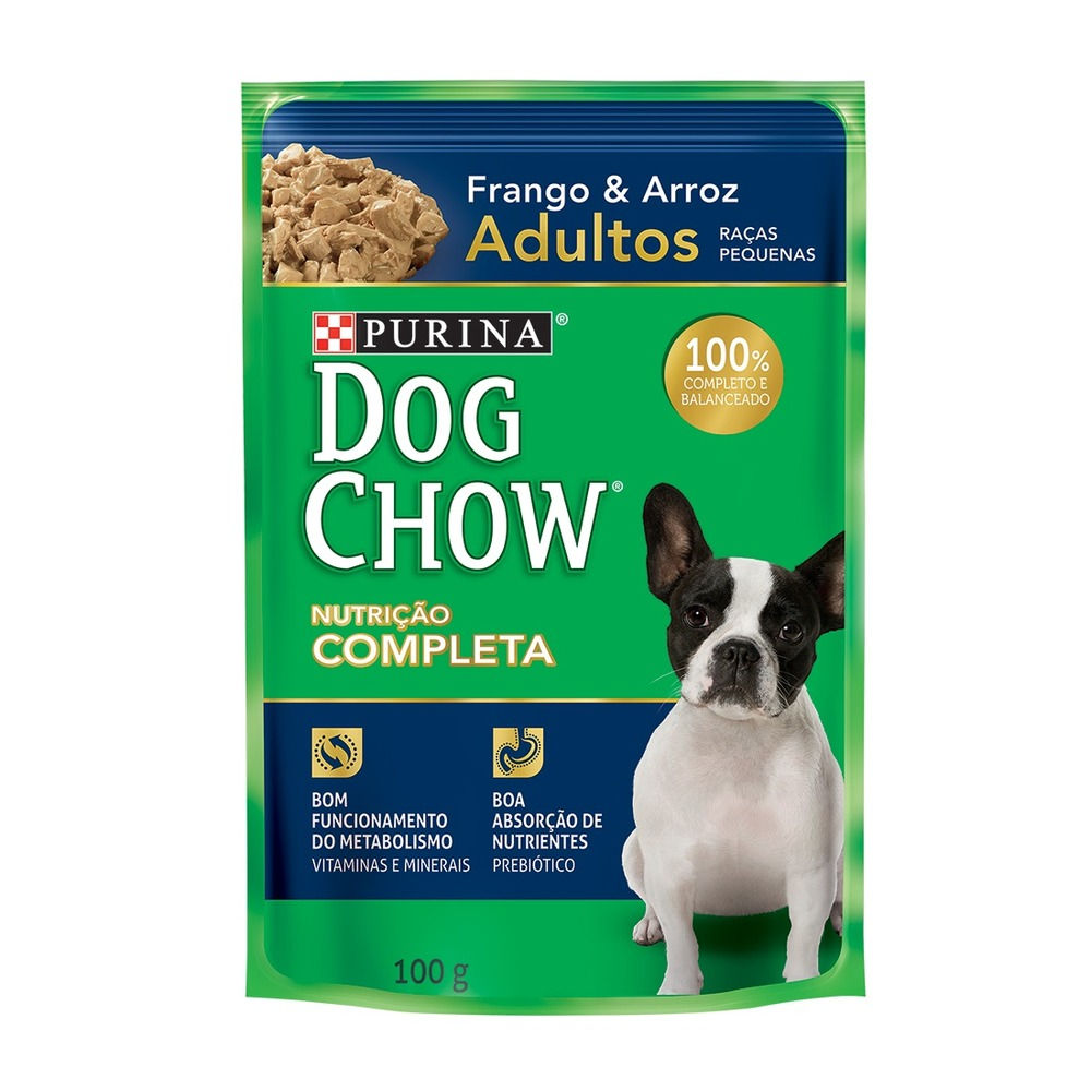 Dog Chow Sch Fgo Arroz 100g 10un