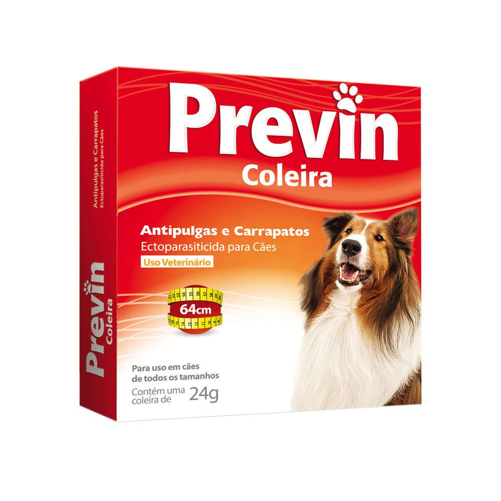 Previn Coleira Antipulga 24gr
